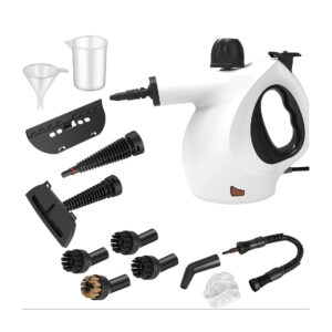 Handheld Multi-Surface Pressurized Steam Cleaner With 12 Accessories, Water Tank Multi-Purpose Steam Generator For Home Use, Natural Steam Cleaning Tiles, Floors, Bathrooms, Windows, Interior Decorati