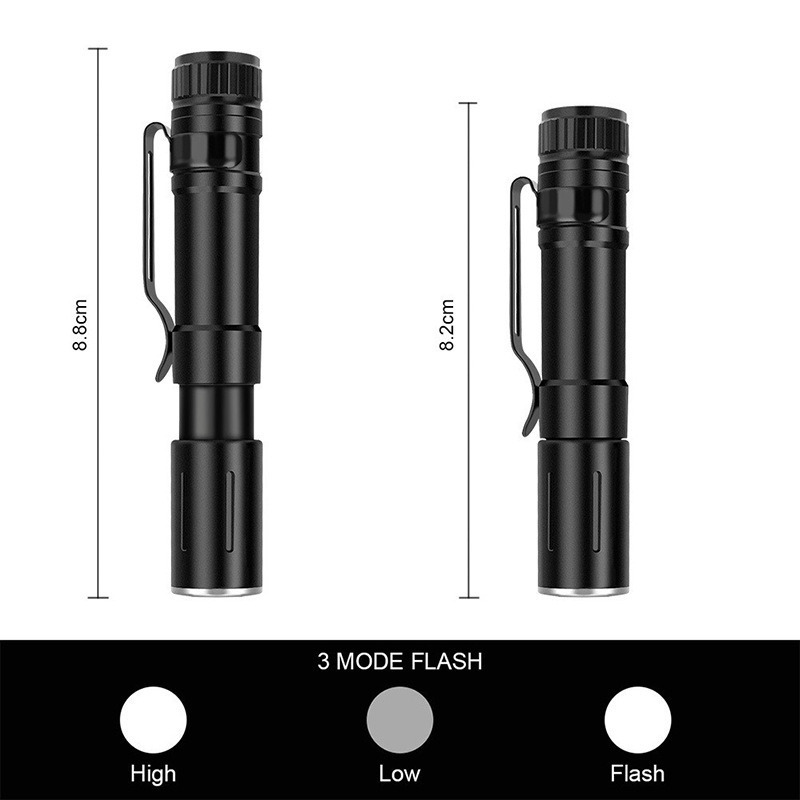 Outdoor Strong Light Aluminum Alloy Torch - Image 9