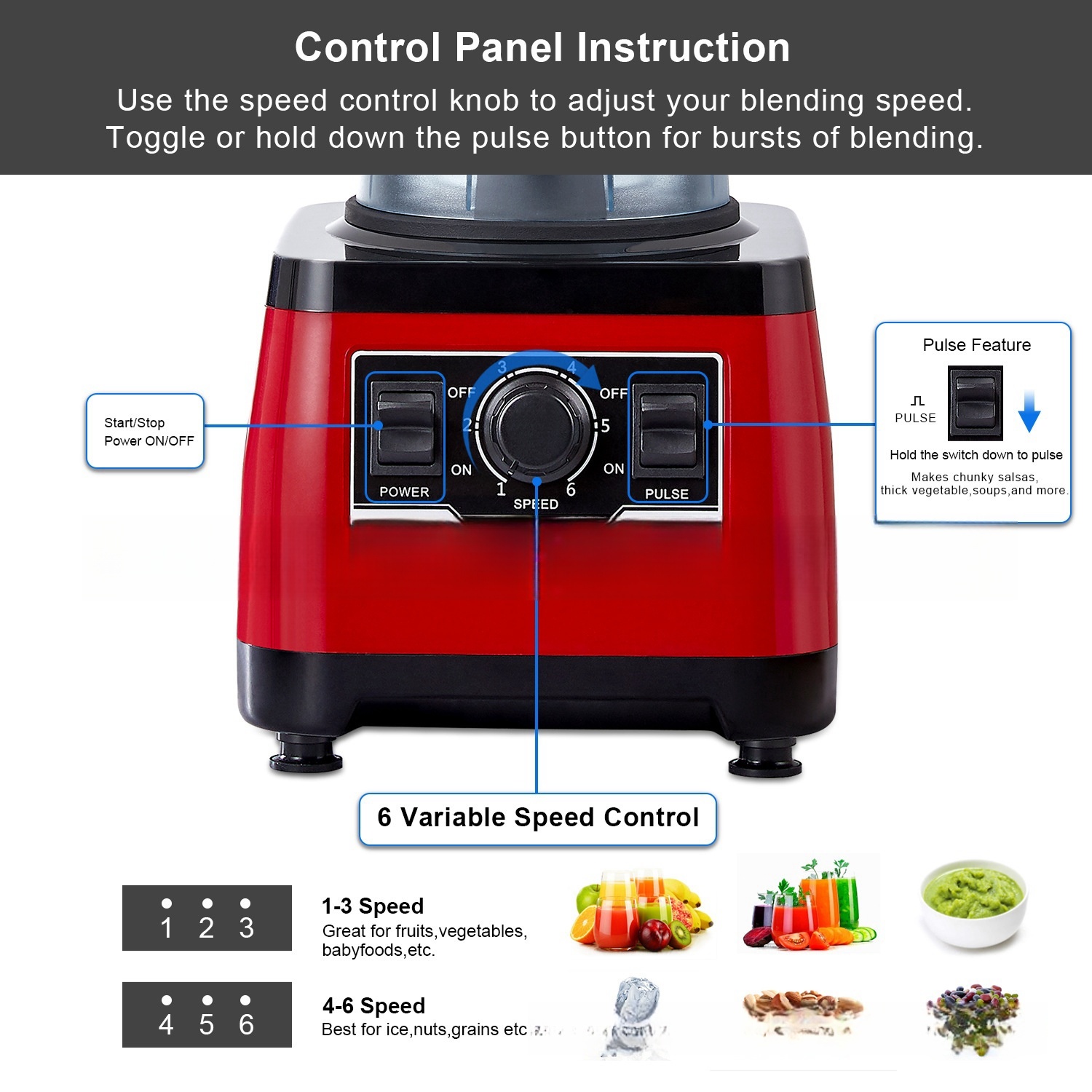 High Horsepower And High Performance Commercial Blender - Image 3