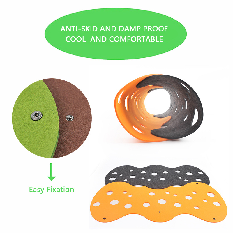 Cat Tunnel Cat Toy Felt Pom Splicing Deformable Kitten Nest Collapsible Tube House Tunnel Interactive Pet Toy Cat Accessories - Image 6