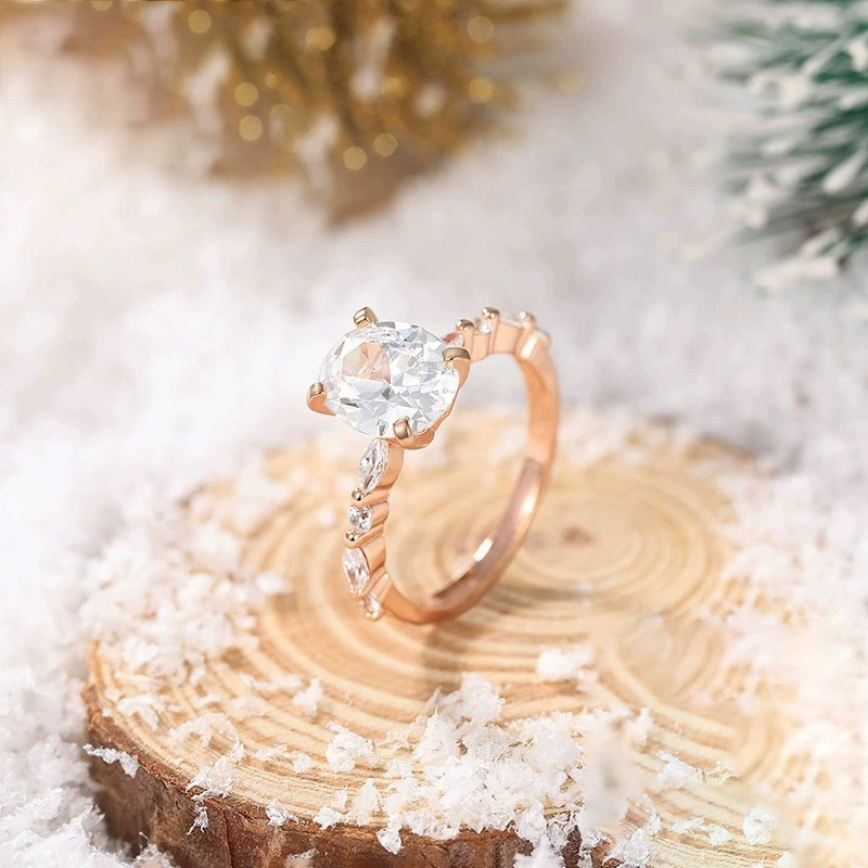 Zircon Ring Affordable Luxury Fashion Women - Image 2
