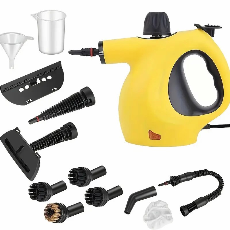 Handheld Multi-Surface Pressurized Steam Cleaner With 12 Accessories, Water Tank Multi-Purpose Steam Generator For Home Use, Natural Steam Cleaning Tiles, Floors, Bathrooms, Windows, Interior Decorati - Image 7
