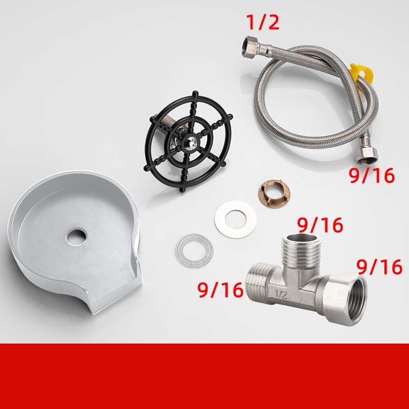 Small Sink Stainless Steel Faucet Household Automatic High Pressure Cup Washer - Image 8