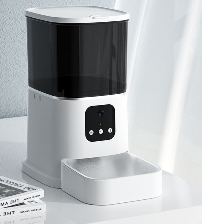 Pet Automatic Feeder Large Capacity Smart Voice Recorder APP Control Timer Feeding Cat Dog Food Dispenser With WiFi Pet Bo - Image 2