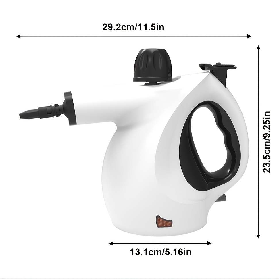 Handheld Multi-Surface Pressurized Steam Cleaner With 12 Accessories, Water Tank Multi-Purpose Steam Generator For Home Use, Natural Steam Cleaning Tiles, Floors, Bathrooms, Windows, Interior Decorati - Image 3